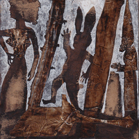 frau berkendahn &uuml;bt sonnabendlich f&uuml;r eine demn&auml;chst  anstehende castingshow ihre sch&ouml;nsten posen im wald und der hase (dunkl) warnt frau berkendahn vor dem geilen pfaffen 